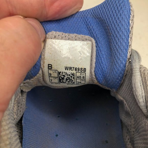 New Balance 769 Athletic Sneakers Blue Gray - Picture 8 of 8